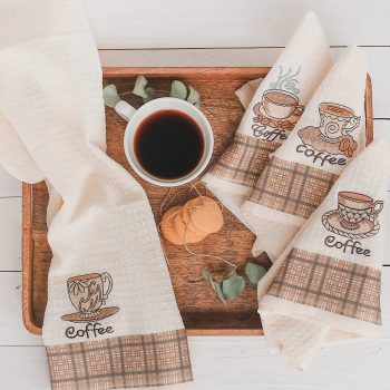 coffee decorative kitchen towels